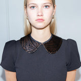 COLETTE DETACHABLE COLLAR | VELVET ZEBRA - Room 502