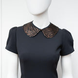 COLETTE DETACHABLE COLLAR | VELVET ZEBRA - Room 502