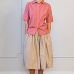 EFFORTLESS UNIFORM COTTON SHIRT - BRANDO - ROSE - Room 502