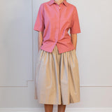 EFFORTLESS UNIFORM COTTON SHIRT - BRANDO - ROSE - Room 502