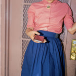 EFFORTLESS UNIFORM COTTON SHIRT - BRANDO - ROSE - Room 502