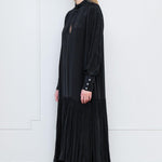 JEANNE LONG DRESS MODEL 15 - BLACK - Room 502