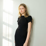 Luxury Fashion Travel Dress. Little Black Dress Room 502
