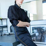 MARIE "EVERYDAY COUTURE SHIRT" MODEL 11 - BLACK - Room 502