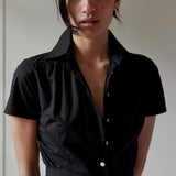 Stephanie Shirtdress - Black