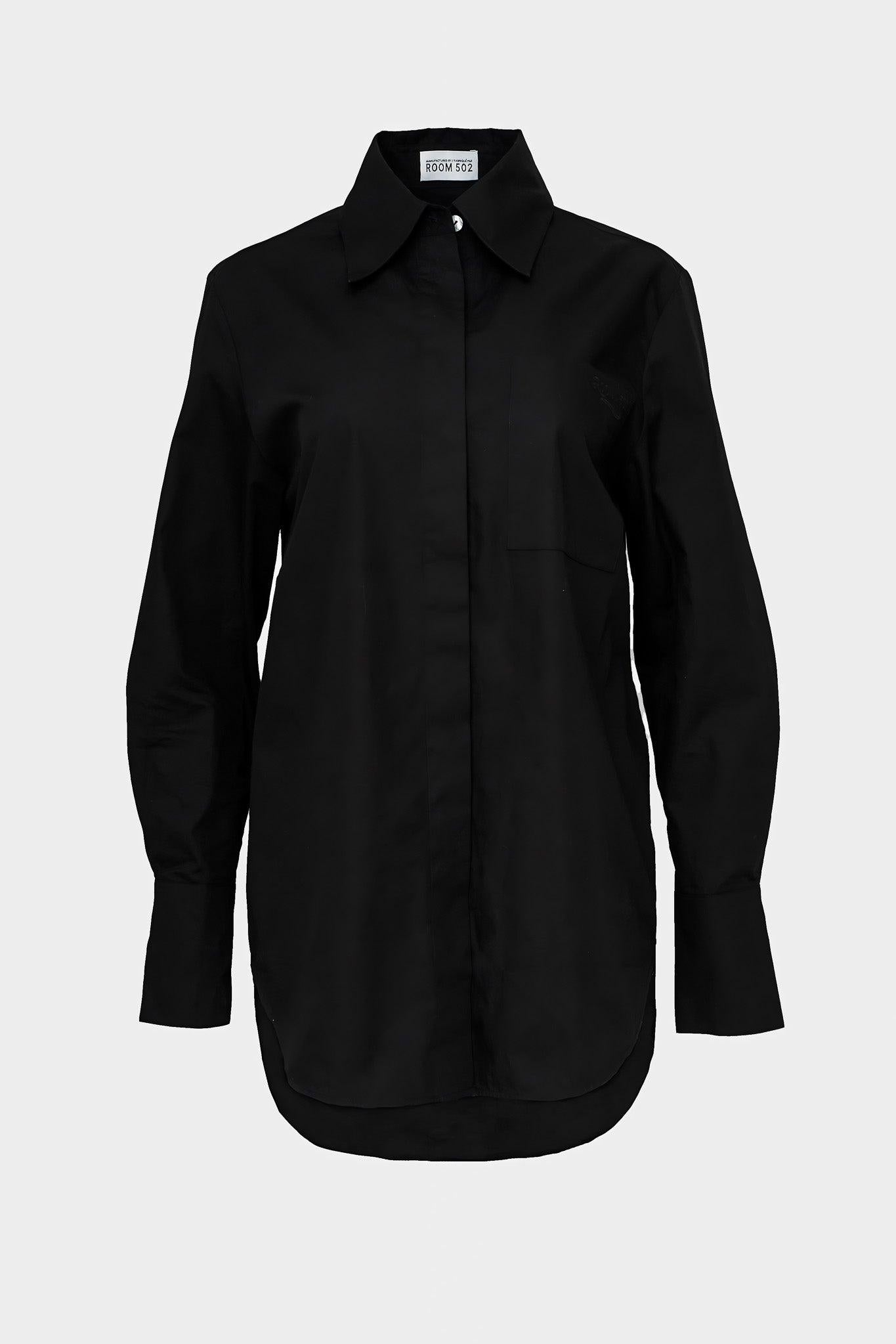 Carlyne Classic Shirt in Black