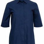 VERSATILE UNIFORM COTTON SHIRT - BRANDO - BLUE INDIGO - Room 502