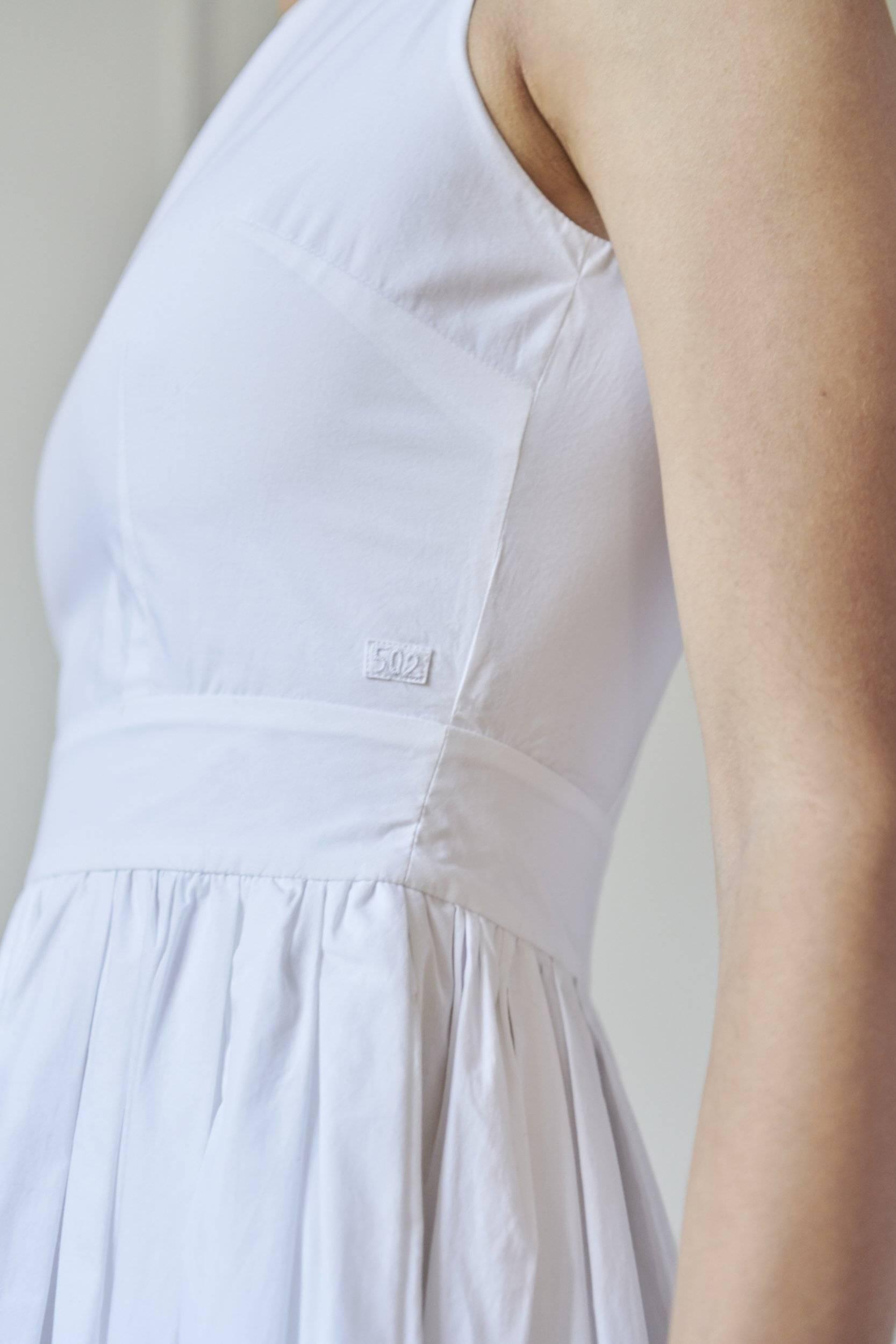 ANNA DRESS MODEL 5 - WHITE - Room 502