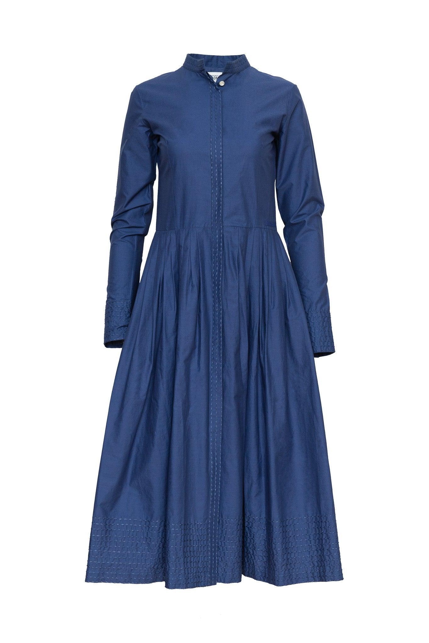 BLANCA SHIRTDRESS MODEL 13 - BLUE - Room 502
