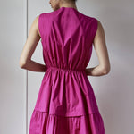 DRAWSTRING DRESS MODEL 1 VERONICA PINK - Room 502