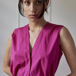 DRAWSTRING DRESS MODEL 1 VERONICA PINK - Room 502