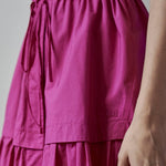 DRAWSTRING DRESS MODEL 1 VERONICA PINK - Room 502