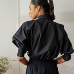 MARIE "EVERYDAY COUTURE SHIRT" MODEL 11 - BLACK - Room 502