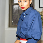 MARIE "EVERYDAY COUTURE SHIRT" MODEL 11 - BLUE - Room 502