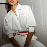 MARIE "EVERYDAY COUTURE SHIRT" MODEL 11 - WHITE - Room 502
