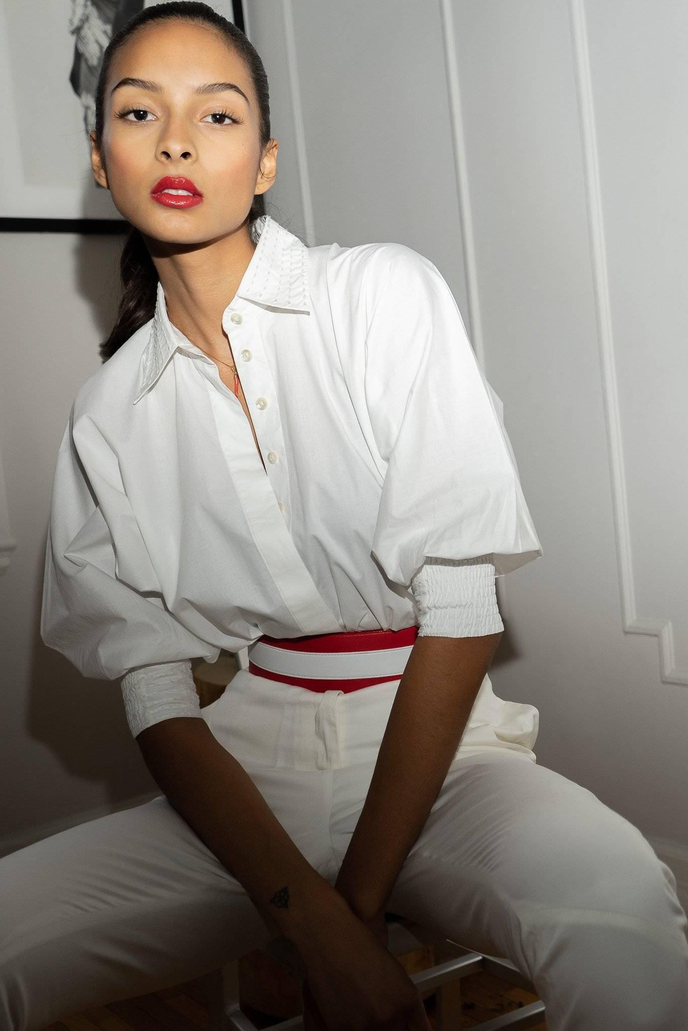 MARIE "EVERYDAY COUTURE SHIRT" MODEL 11 - WHITE - Room 502