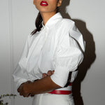 MARIE "EVERYDAY COUTURE SHIRT" MODEL 11 - WHITE - Room 502