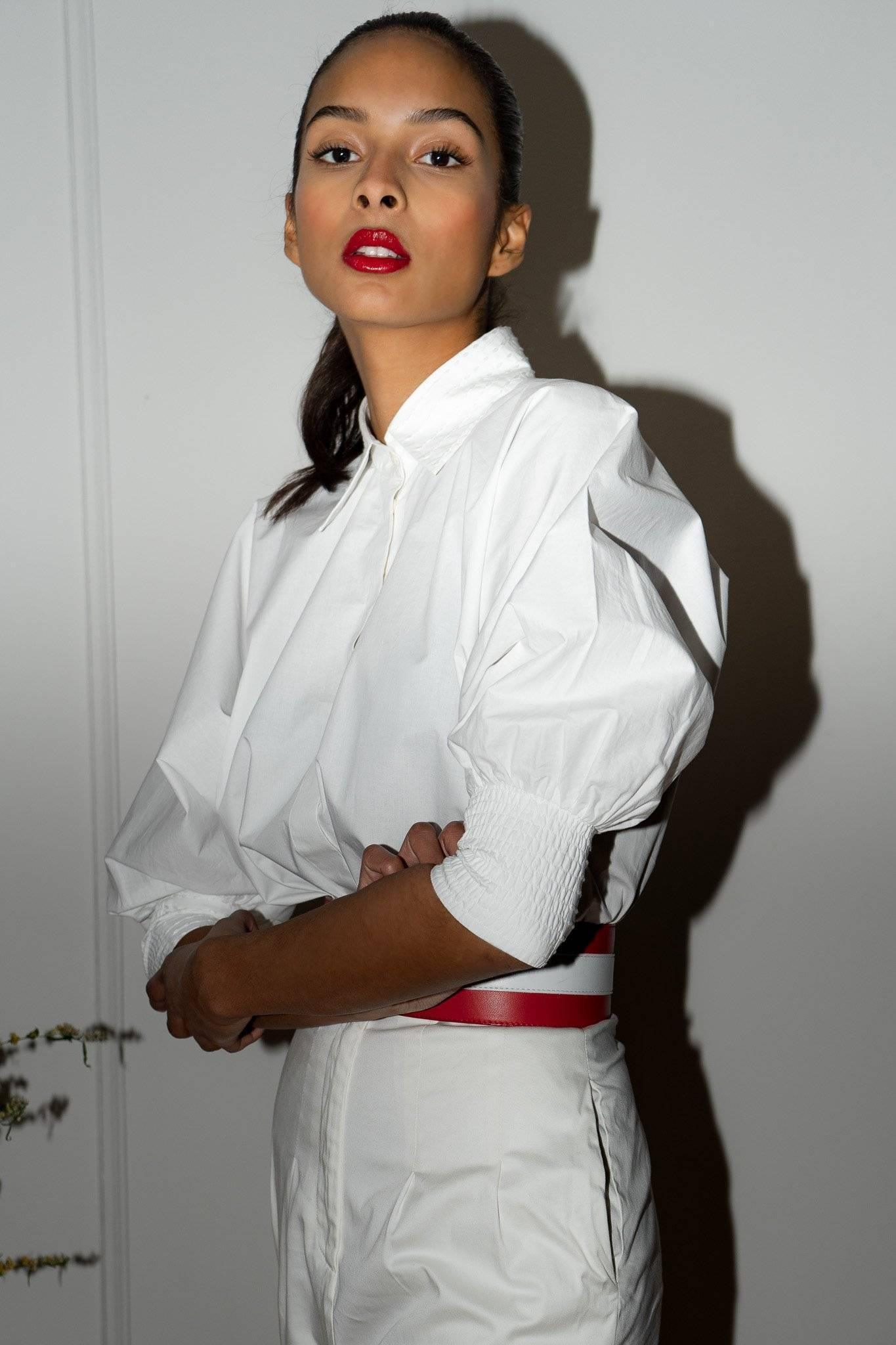 MARIE "EVERYDAY COUTURE SHIRT" MODEL 11 - WHITE - Room 502