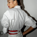 MARIE "EVERYDAY COUTURE SHIRT" MODEL 11 - WHITE - Room 502