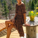 MICHELLE DRESS MODEL 19 - PRINT - Room 502