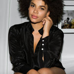 PAULA BLOUSE MODEL 14 BLACK - Room 502