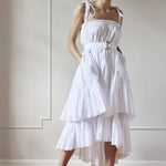 RESORT BEACH DRESS MODEL 7 - WHITE - Room 502