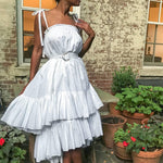 RESORT BEACH DRESS MODEL 7 - WHITE - Room 502