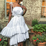 RESORT BEACH DRESS MODEL 7 - WHITE - Room 502