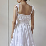 RESORT BEACH DRESS MODEL 7 - WHITE - Room 502