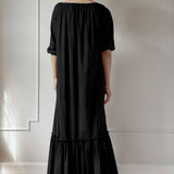 RESORT BEACH DRESS MODEL 8 LENA - BLACK - Room 502