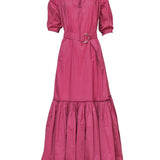 Resort Beach Dress - Model 8 - Lena - Pink - Room 502