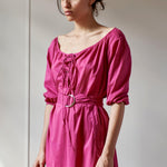 Resort Beach Dress - Model 8 - Lena - Pink - Room 502