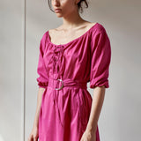 Resort Beach Dress - Model 8 - Lena - Pink - Room 502