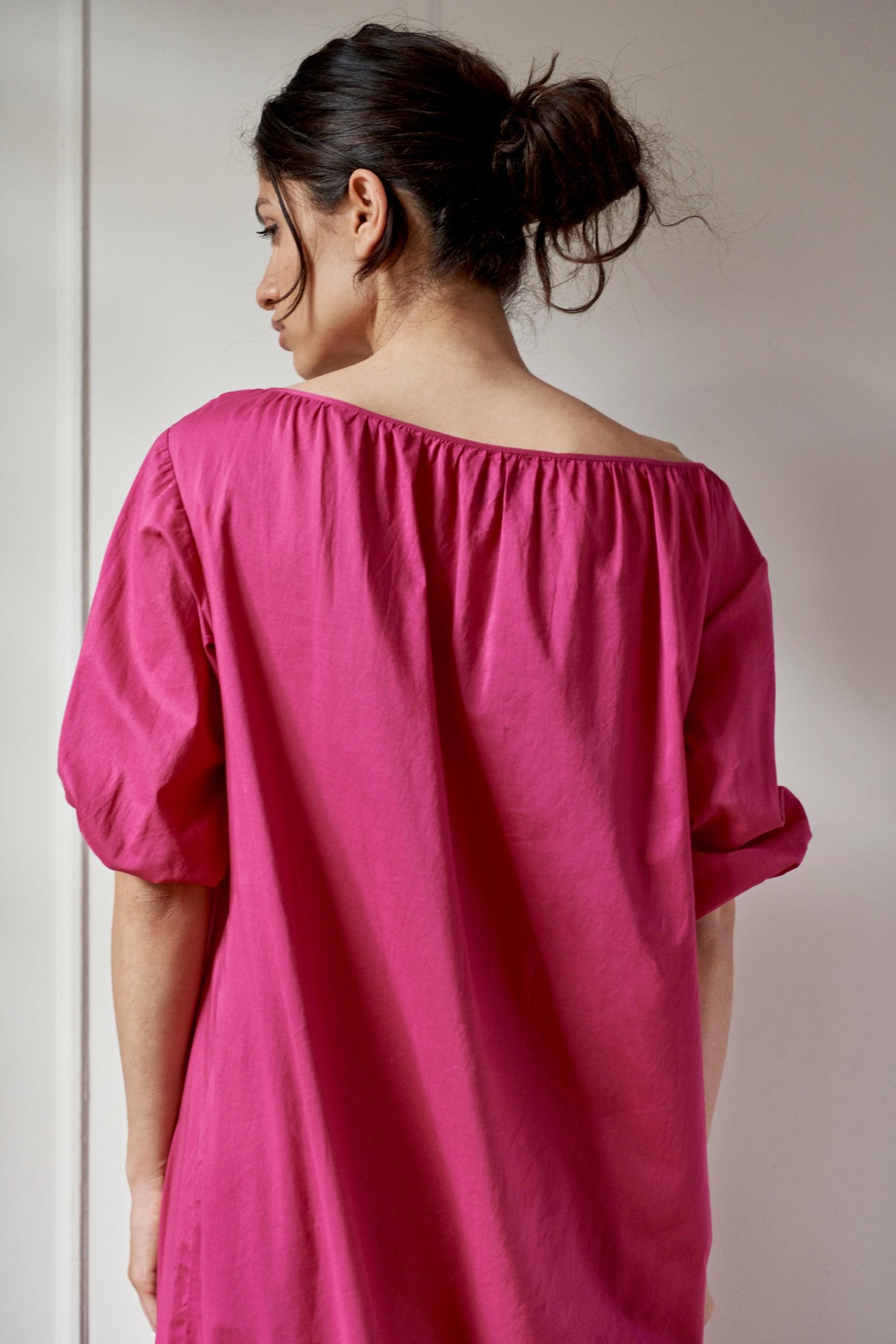 Resort Beach Dress - Model 8 - Lena - Pink - Room 502