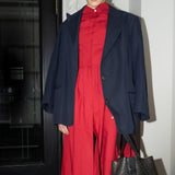 SHIRTDRESS MODEL 9 ZOE - RED - Room 502