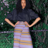 THE TRAVEL SCARF HAND | WOVEN COTTON | MODEL A | PURPLE - Room 502