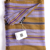 THE TRAVEL SCARF HAND | WOVEN COTTON | MODEL A | PURPLE - Room 502