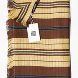 THE TRAVEL SCARF | HAND WOVEN COTTON | MODEL B | VANILLA - Room 502