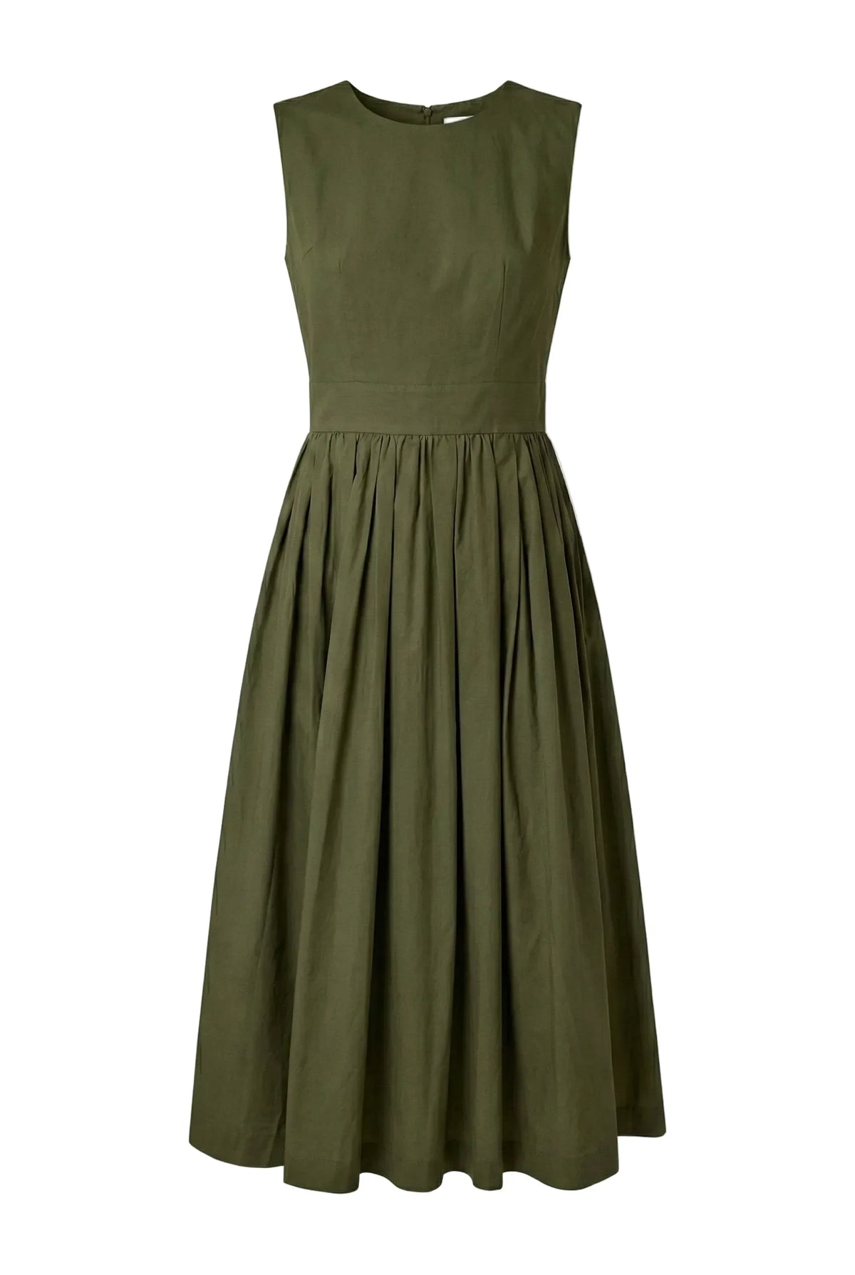 ANNA DRESS MODEL 5 - KHAKI GREEN Room 502 ANNA DRESS MODEL 5 - KHAKI GREEN Room 502