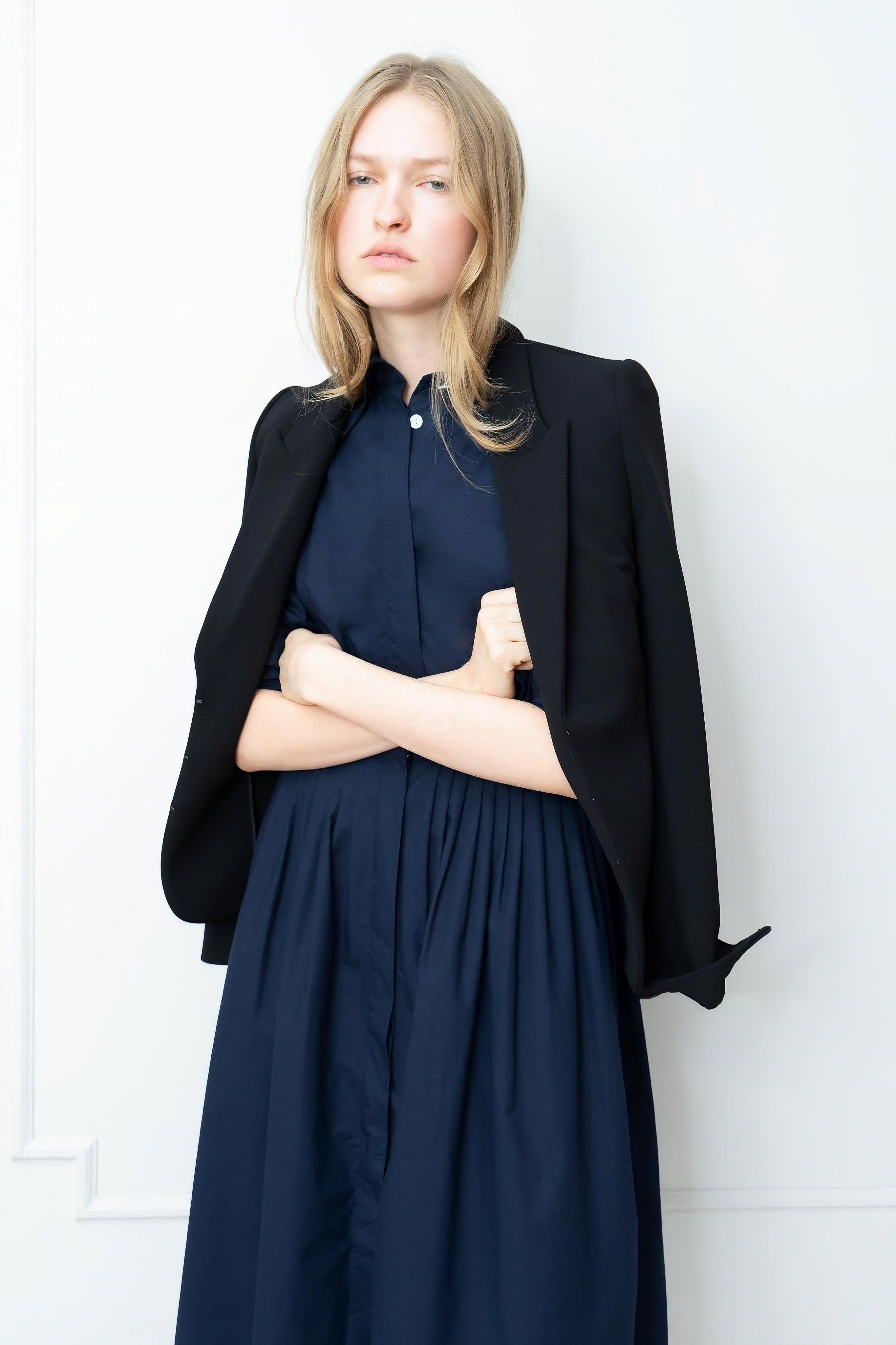 indigo shirt dress Flippy Denim Shirt Dress - Indigo Denim