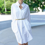 Sophie Caftan - White Cotton - Room 502