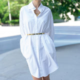 Sophie Caftan - White Cotton - Room 502