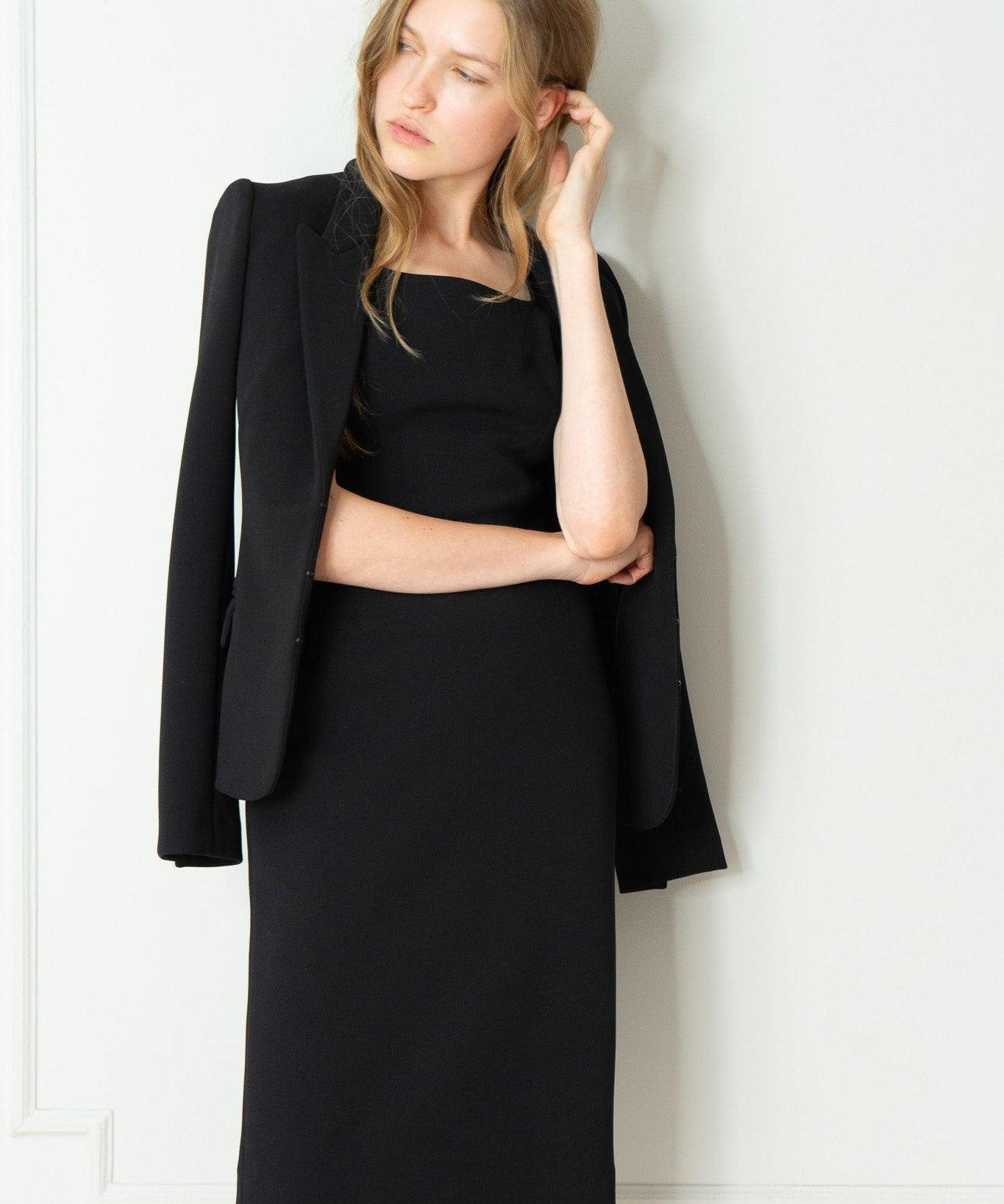 Work Womenswear Luxury Professional Woman’s Dress Stretch wrinkle free fabric