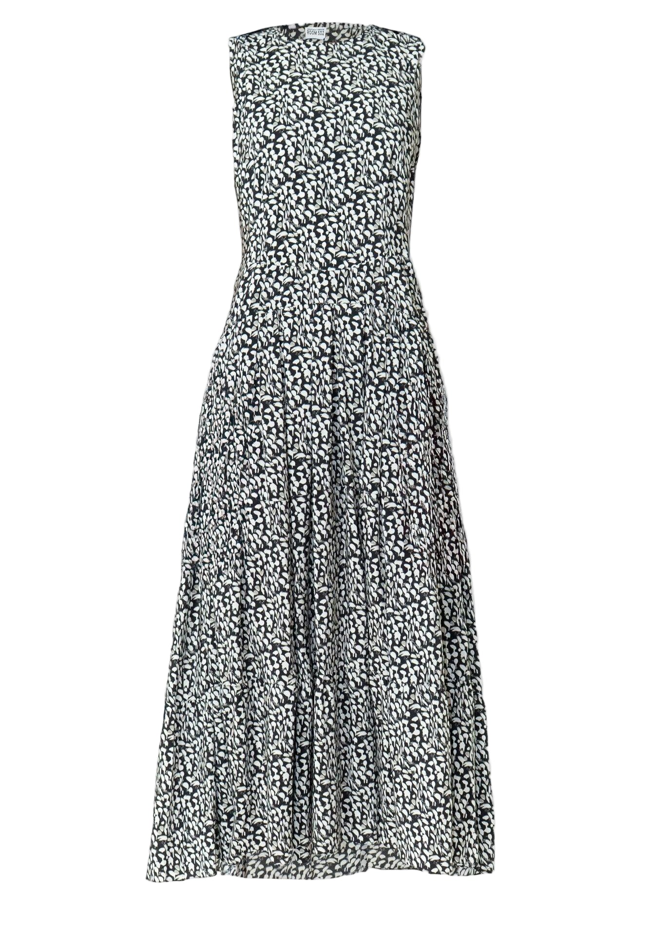Luxury Sleeveless Print Dress by Room 502