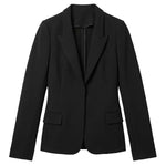 Black woman's blazer on a white  background