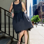 PRESTIGE SLEEVELESS DRESS - JULIETTE COTTON - BLACK - Room 502