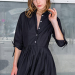 SHIRTDRESS SAINT TROPEZ - BLACK - Room 502