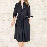 SHIRTDRESS SAINT TROPEZ - BLACK - Room 502