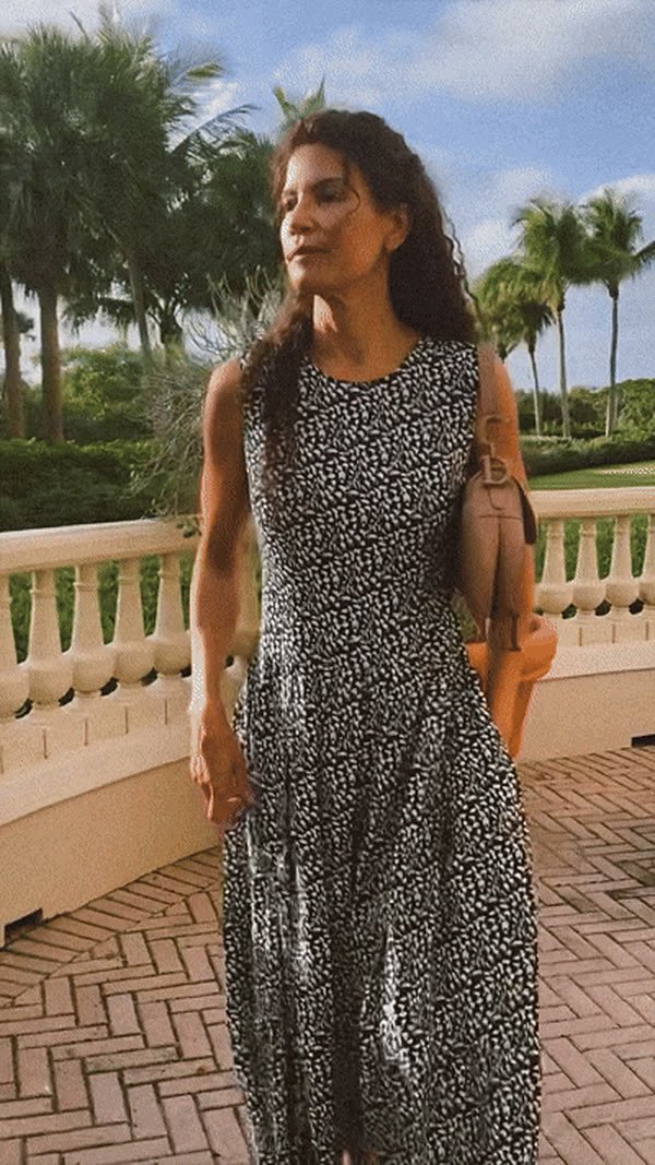 Maria Print Dress - Room 502