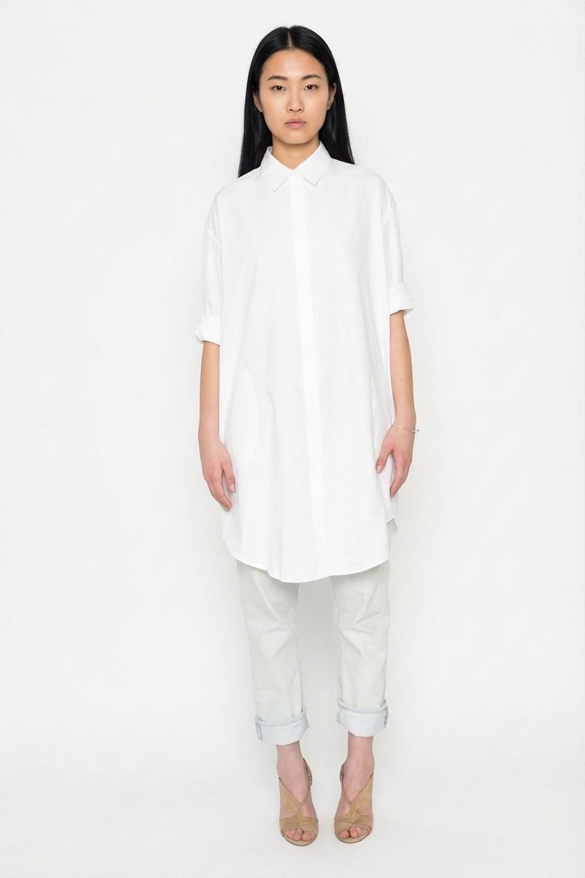 Sophie Caftan - White Cotton - Room 502
